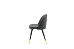 Set Of 2 Pu/ Velvet Dining Chairs -D57Xw50Xh77Cm, Seat Height 43Cm - thumbnail 5