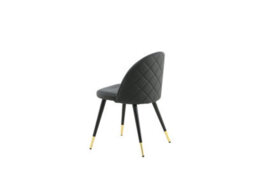 Set Of 2 Pu/ Velvet Dining Chairs -D57Xw50Xh77Cm, Seat Height 43Cm - thumbnail 6