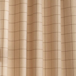 furn. Furn Ellis Check Room Darkening Eyelet Curtain Pair Natural (W)229Cm X (D)137Cm - thumbnail 4