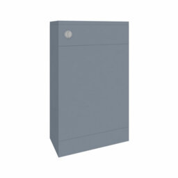 Sundaze Gloss Grey Bathroom Freestanding Back To Wall Wc Unit Toilet Cabinet 500mm - thumbnail 2