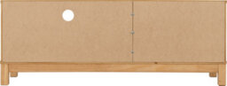 Seconique Corona Rattan 1 Door 1 Drawer Tv Unit In Distressed Wax Pine And Rattan Effect - thumbnail 6