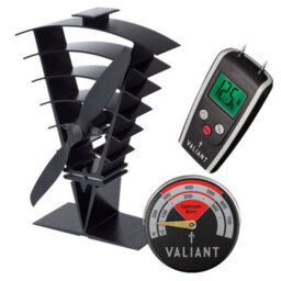 Valiant Vanquish Stove Fan, Magnetic Thermometer And Moisture Meter - thumbnail 1