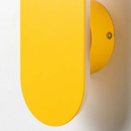 Houseof Outdoor Metal Mini Diffuser Wall Or Fence Light - Yolk Yellow - thumbnail 7
