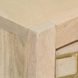Vidaxl Console Table Gold 90X30X75 Cm Solid Mango Wood - thumbnail 6