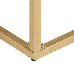 Vidaxl Console Table Gold 90X30X75 Cm Solid Mango Wood - thumbnail 4