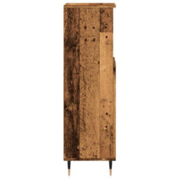Berkfield Bathroom Cabinet Old Wood 30X30X100 Cm Engineered Wood - thumbnail 5
