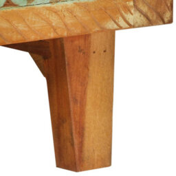 Berkfield Hand Carved Sideboard 55X30X75 Cm Solid Wood Reclaimed - thumbnail 7