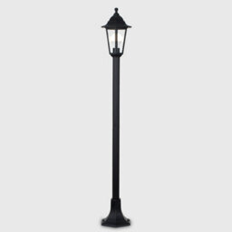 Valuelights Mayfair Traditional Victorian Style 1.2M Black Ip44 Outdoor Garden Lamp Post Bollard Light With Led Bulb - thumbnail 2