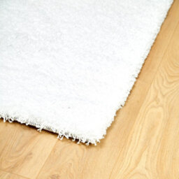 Bravich Snow White Plain Shaggy Circle Rug - California - 150Cm - thumbnail 8