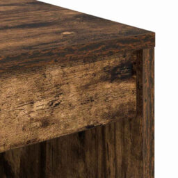 Berkfield Modern Writing Desk Smoked Oak Engineered Wood 60 X 50 X 76 Cm - thumbnail 8