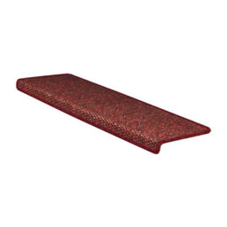 Floordirekt Calcutta Self Adhesive Soft Sisal Stair Tread Mat For Indoor Stairs Rectangular Red 23.5 X 65 Cm - thumbnail 1