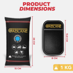 Gadlane Car Dehumidifier 1Kg +Anti-Slip Mat (2 Pack) - thumbnail 2