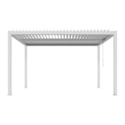 Agadon Aluminiun Pergola 300 X 400 Cm White With Professional Installation Service - thumbnail 3