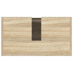 Berkfield Sturdy Bathroom Cabinet Sonoma Oak 60X33X61 Cm Engineered Wood - thumbnail 9