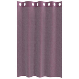 Walplus Voile Curtains With Grommets 2 Pcs Purple 140X175 Cm - thumbnail 4