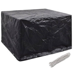 Walplus Outdoor Garden Furniture Covers 2 Pcs 8 Eyelets 135X135X90 Cm - thumbnail 2