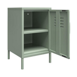 Dorel Mission District Metal End Table With 1 Door Pale Green - thumbnail 7