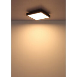 Luminosa Lighting Luminosa Doro 30Cm Flush Ceiling Light Silver Colored Led 3000K - thumbnail 5