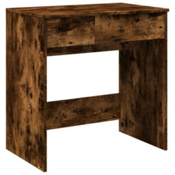 Berkfield Dressing Table With Mirror Smoked Oak 73X46.5X120 Cm - thumbnail 2
