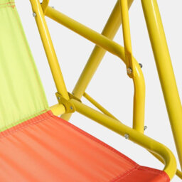 Ohs Kids 2 Seater Swing Bench Canopy Garden Outdoor Patio Play Set - thumbnail 6