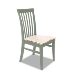 Statement Furniture Florence Highback Wooden Seat Chair - Sage Green - thumbnail 5