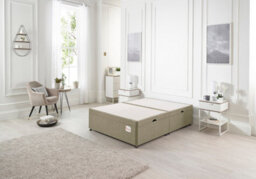 Somnior Beds Somnior 5Ft Millbank Ottoman Bed-Side Opening-Wheat Linen - thumbnail 2