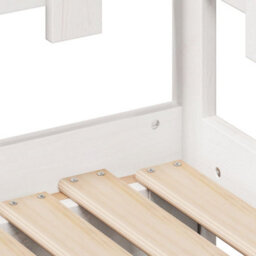 Berkfield Daybed With Trundle And Drawers Without Mattress White 80X200 Cm - thumbnail 9