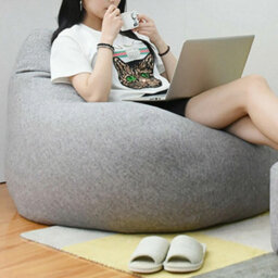100X120Cm Extra Large Bean Bag Chair Cover For Adults - thumbnail 3