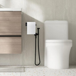 CLEFFNS Toilet Paper Holder Self Adhesive 304 Stainless Steel Bathroom Loo Roll Tissue Holders Storage Dispenser Wall Mounted No Drilling - thumbnail 8