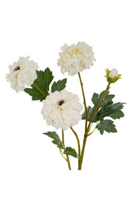 White African Marigold Large Artificial Flower Spray For Elegant Arrangements - image 1
