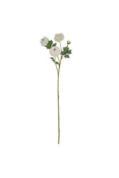 White African Marigold Large Artificial Flower Spray For Elegant Arrangements - thumbnail 2