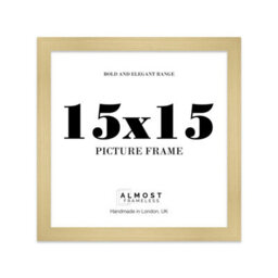 "14X14"" Turquoise Picture Frame - 14X14"" Square Frame With 10X10"" Mount For 14X14""/10X10"" Pictures Moderrn Style Thin Edge, 1 Pack"