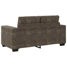 Vidaxl Loveseat Sofa With Cushion Dark Grey Faux Leather - thumbnail 6