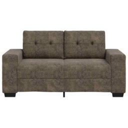 Vidaxl Loveseat Sofa With Cushion Dark Grey Faux Leather - thumbnail 4