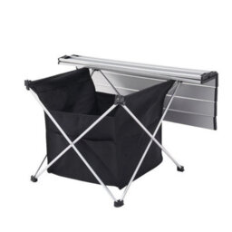 Folding Camping Table Portable Aluminium Desktop Outdoor Picnic With Bag Table Small 39X33X31Cm - thumbnail 1