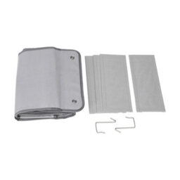 Living And Home 4 Tier Non Woven Fabric Wardrobe Over Door Hanging Storage Organizer - thumbnail 4