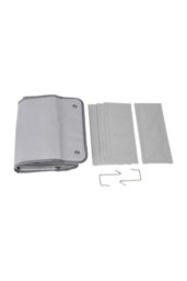 Living And Home 4 Tier Non Woven Fabric Wardrobe Over Door Hanging Storage Organizer - thumbnail 6