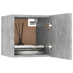 Berkfield Wall Mounted Tv Cabinets 2 Pcs Concrete Grey 30.5X30X30 Cm - thumbnail 7