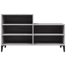 Berkfield Industrial Shoe Cabinet Grey Sonoma 102X36X60 Cm Engineered Wood - thumbnail 5