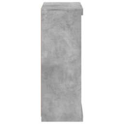 Berkfield Sideboard With Led Lights Concrete Grey 60.5X37X100 Cm - thumbnail 7
