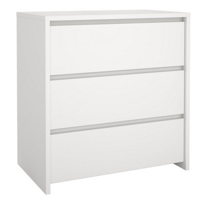 Furniture To Go Next Chest Of 3 Drawers In White - image 1