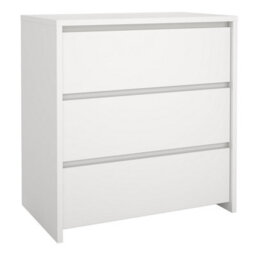Furniture To Go Next Chest Of 3 Drawers In White - thumbnail 1