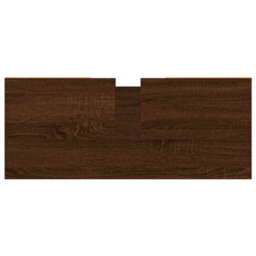Berkfield Industrial Bathroom Cabinet Brown Oak 80X33X60 Cm Engineered Wood - thumbnail 9