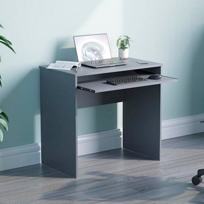 Vida Designs Huby Small Computer Desk, Home Office Compact Pc / Laptop Table, Gaming Study Portable, Workstation With Keyboard