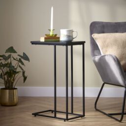 Atico Walnut Effect Side Table (H)40Cm (W)40Cm - thumbnail 5