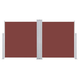 Walplus Retractable Side Awning Garden Sun Shade Canopy Gazebo For Back Door, Porch, Patio Brown 120X600 Cm - thumbnail 4