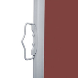 Walplus Retractable Side Awning Garden Sun Shade Canopy Gazebo For Back Door, Porch, Patio Brown 120X600 Cm - thumbnail 5