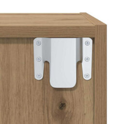 Berkfield Wall Tv Cabinet Wall-Mounted 4 Pcs Artisan Oak - thumbnail 7