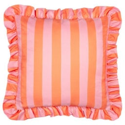 Yard Hayle Cotton Outdoor Cushion, Honey, 50 X 50Cm