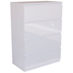 Lassic Vida Designs Glinton 4 Drawer Chest (100% Fsc), White - thumbnail 8